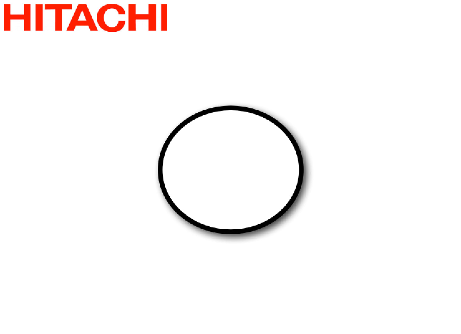 Hitachi AMX649U Belt, Loading Mechanism RT656YV