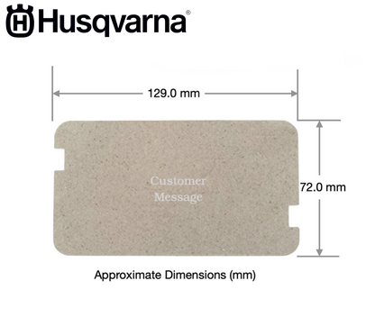 Husqvarna Microwave Wave Guide Cover (QN Series)