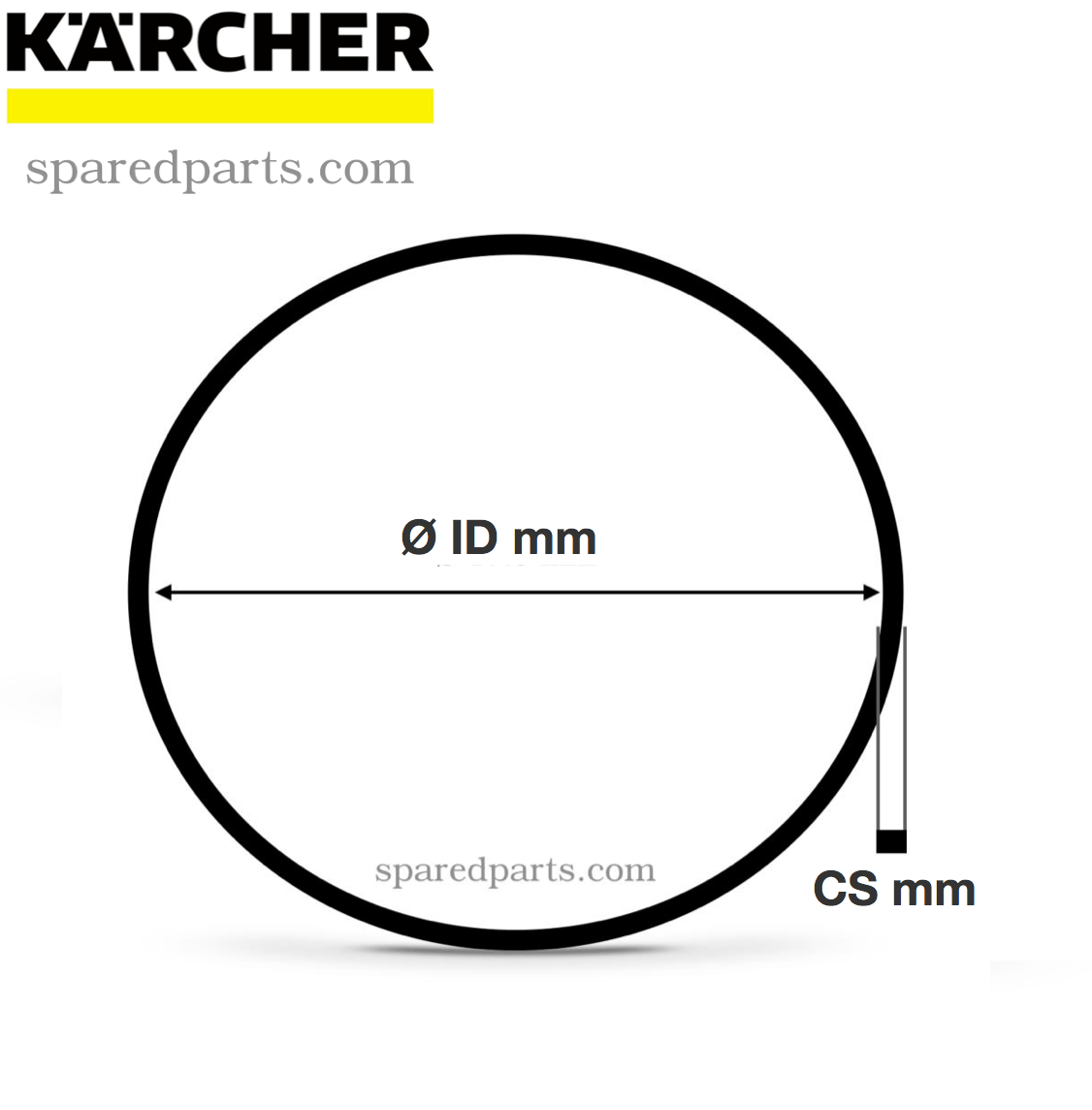 Karcher O-Ring Seal 6.362-796.0