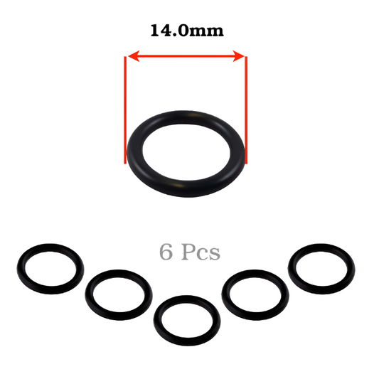 Mac Allister Pressure Washer Lance / Nozzle O-Ring Seals (6 PCS)