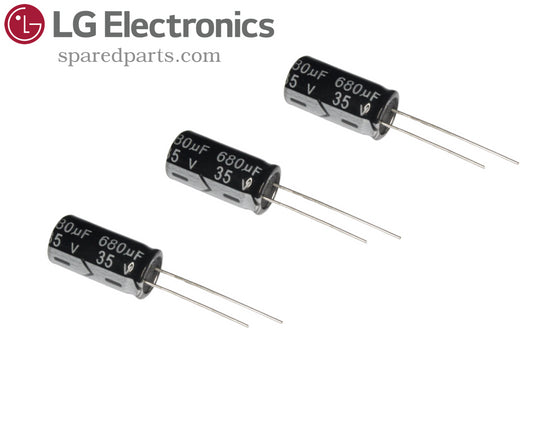 LG Philips 6632L-0481A Capacitor Kit 680uF 35V