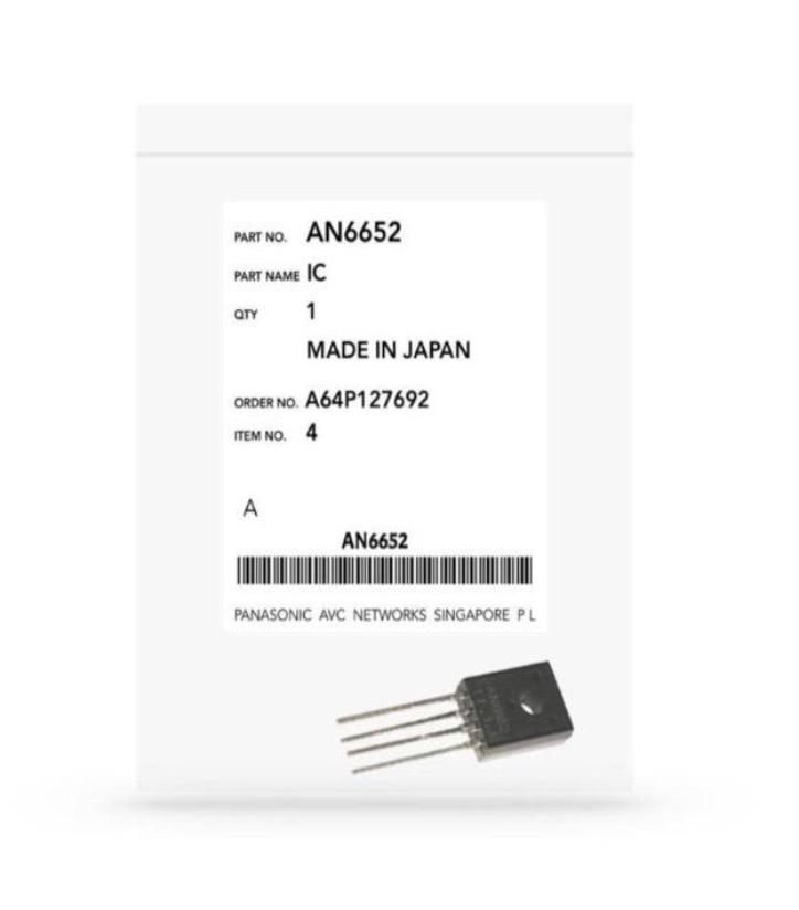 Panasonic AN6652 Voltage Regulator IC – Spared Parts UK