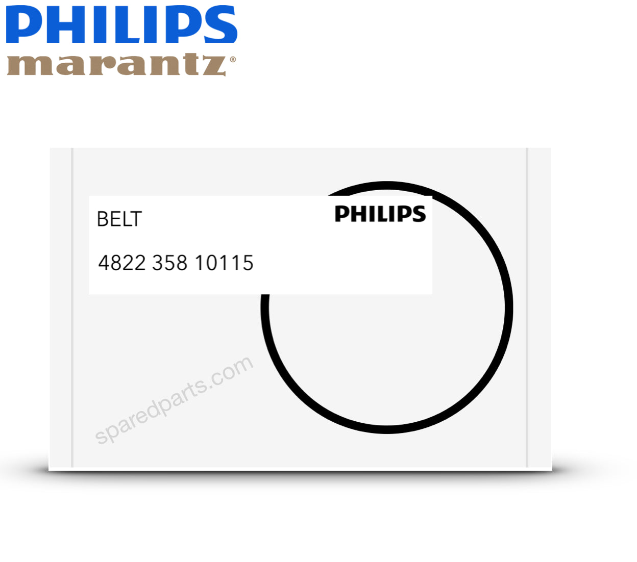 Marantz Philips Belt, Loading 4822 358 10115