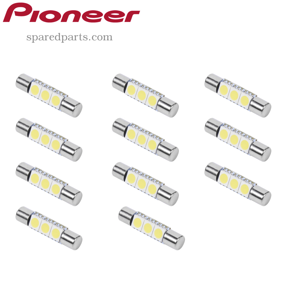 Pioneer QX-9900 Fuse Type Lamps (LED Upgrade)