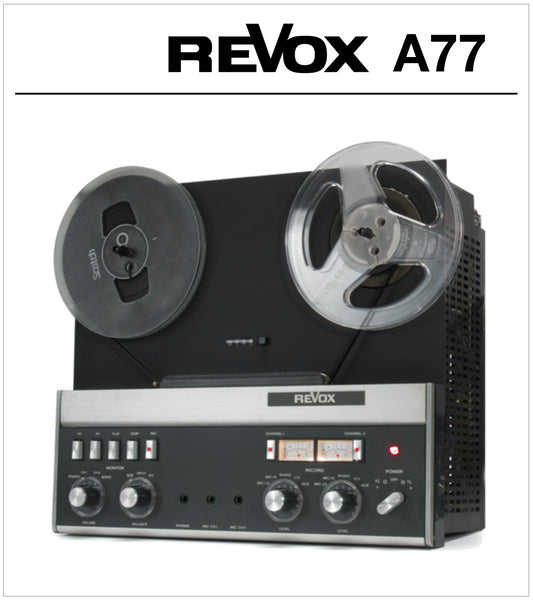 Revox A77 Service Manual Complete