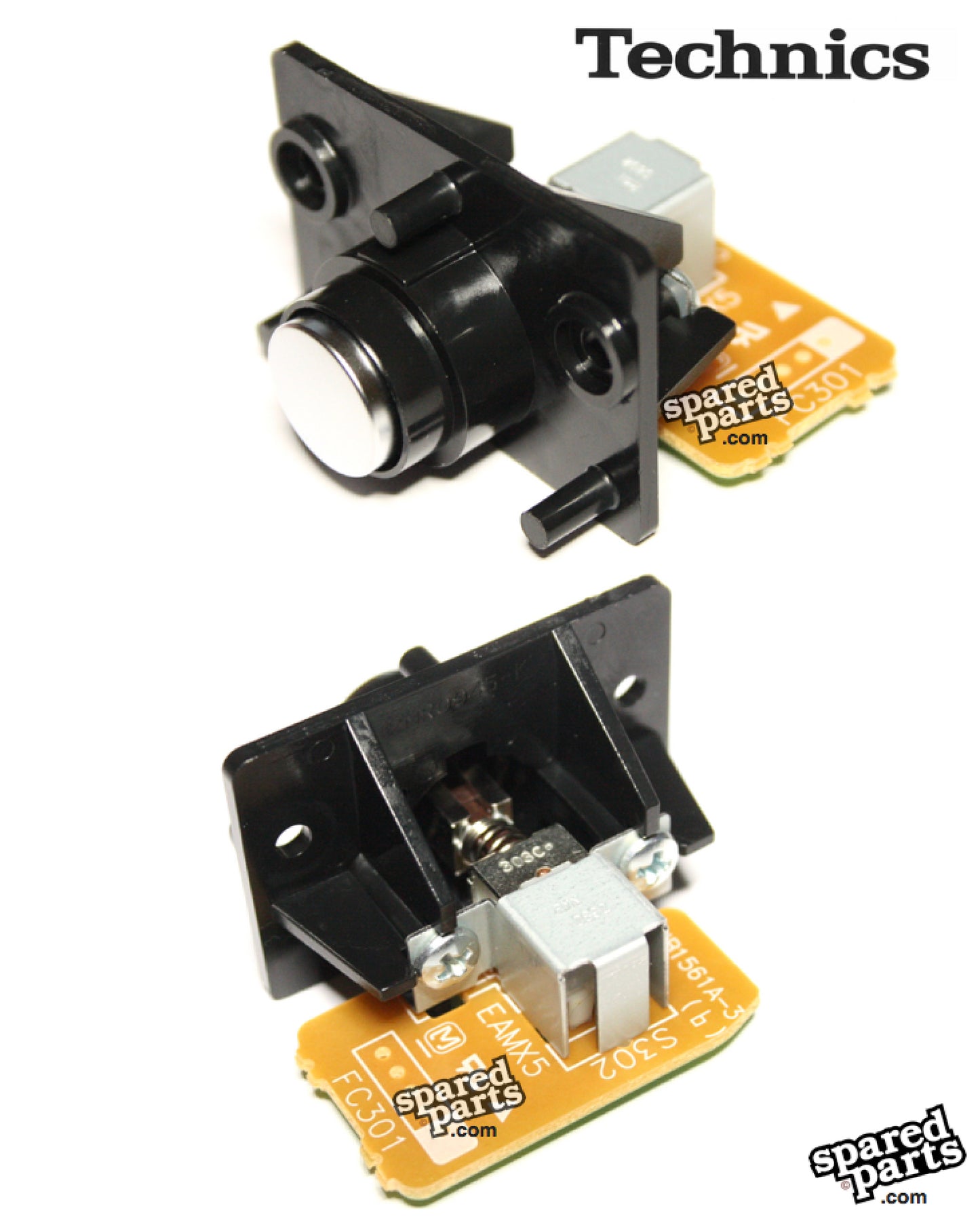 Technics Reset Button + PCB SL-1200 SL-1210 M3D-MK5 RFKDL1200M3D