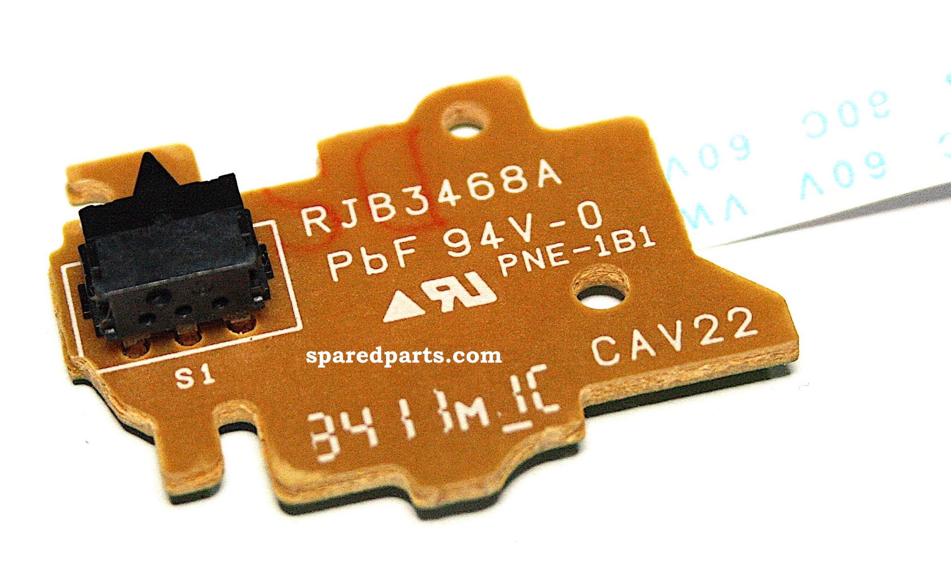 Panasonic RJB3468A Switch Loading PCB