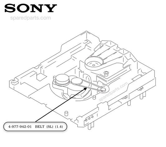 Sony Belt (SL) (1.4) 497794201, 4-977-942-01