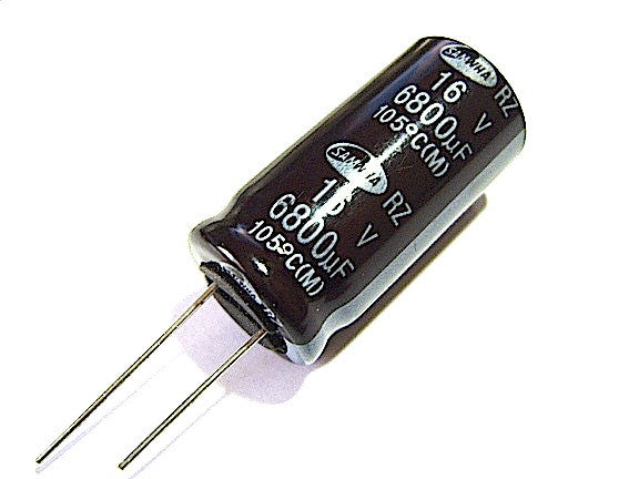 6800UF 16V Radial-Electrolytic 105-Degree (18x36mm) - Spared Parts UK