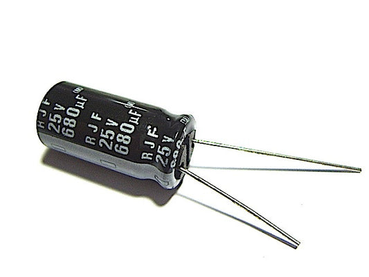 Panasonic Elecrolytic Capacitor 680uF 25V F2A1E6810010