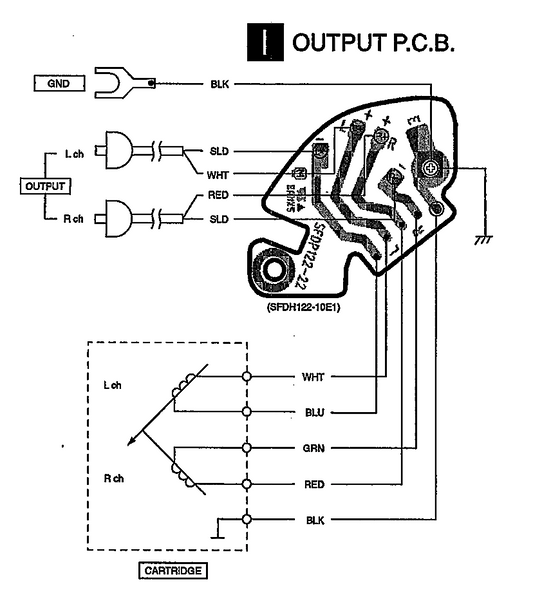 SFDP122-22 Phono PCB