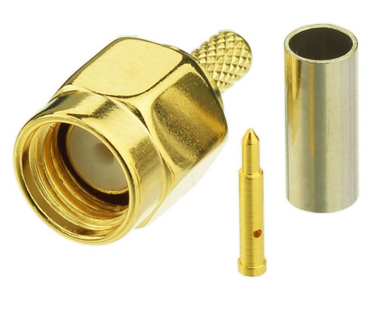 SMA Plug RF Coaxial RG161, RG174, RG188, RG316, LMR-100