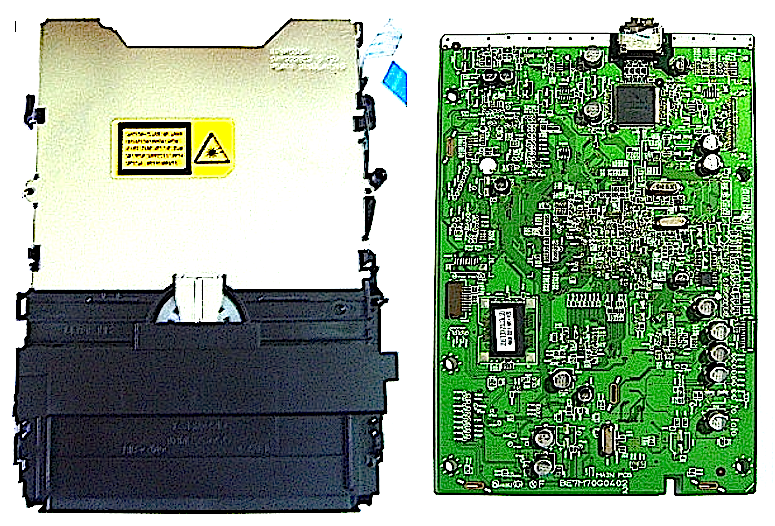 TOSHIBA RDXV59DTKTB2 DVD Mechanism + Main PCB 79104729