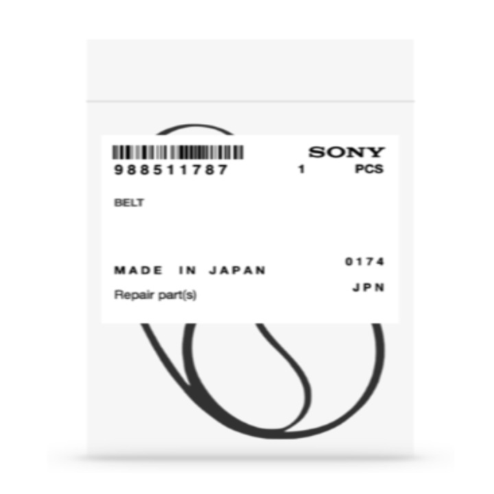 Sony Turntable Drive Belt 9-885-117-87