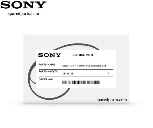 Sony HMK-44, HMK-44B Turntable Drive Belt