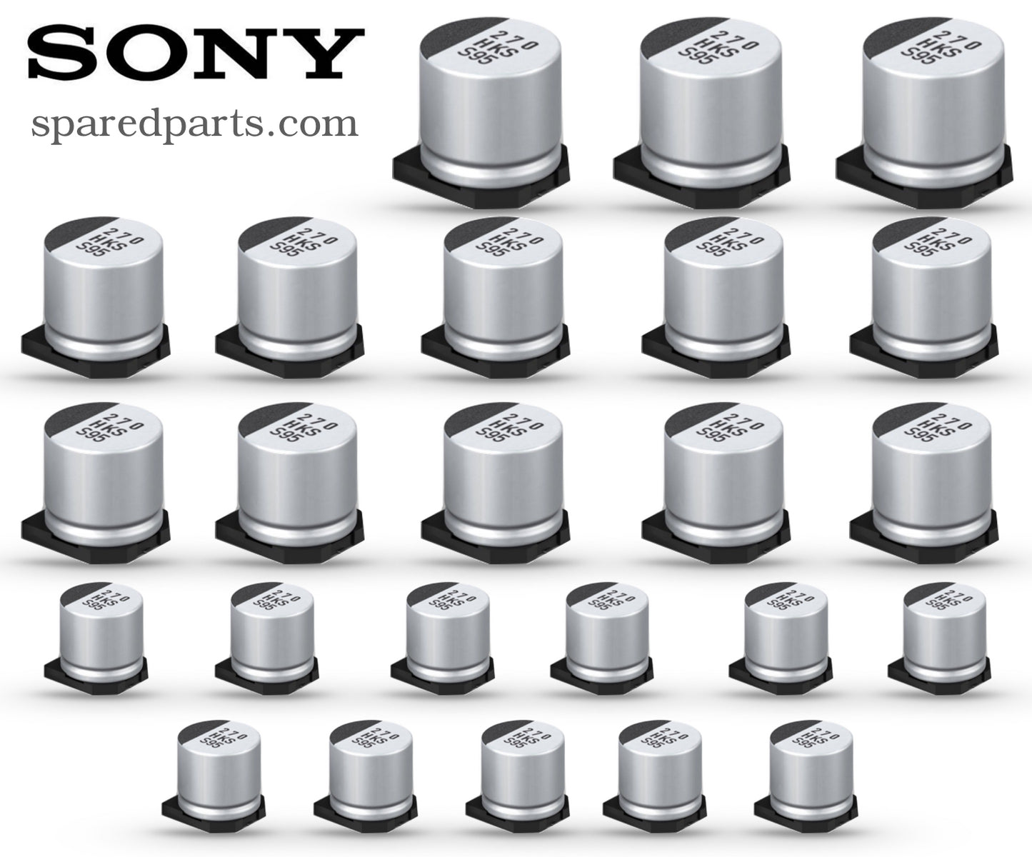 Sony ICF-SW55 Capacitor Repair Kit