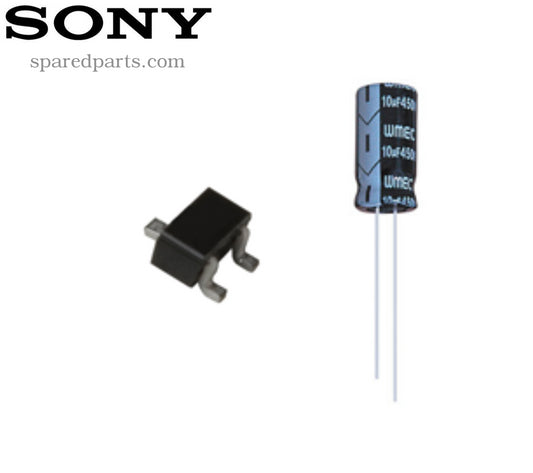 Sony Repair Kit, No Power, Reset after "Welcome" Message