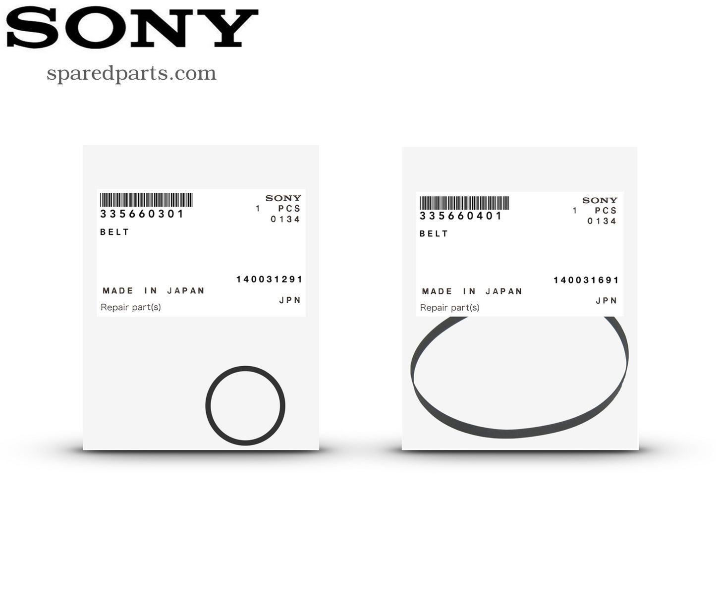 Sony TCM-200R5 Mechanism Belt Kit