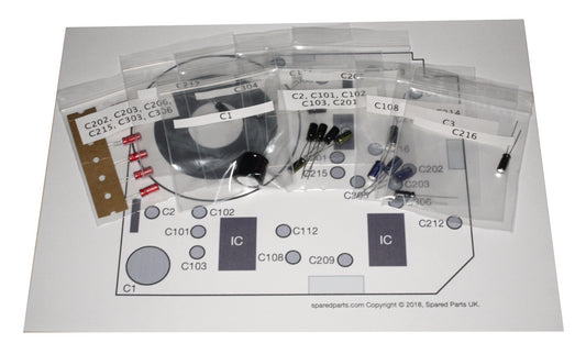 Technics Capacitor Upgrade Kit SL-1200 SL-1210