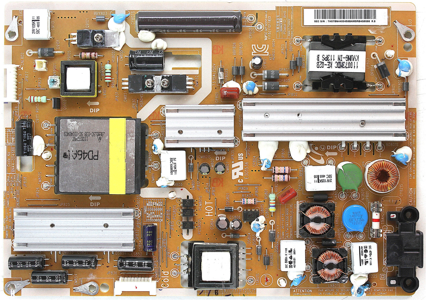 Samsung Power Board BN44-00458B PD46A1D